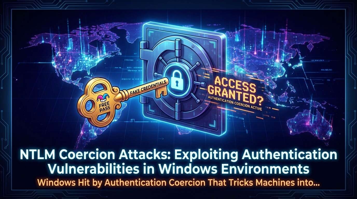 NTLM Coercion Attacks: Exploiting Authentication Vulnerabilities in Windows Environments